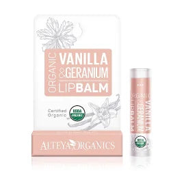 Alteya Organics Vanilla Geranium Lip Balm Hos Frisøren   Baronen