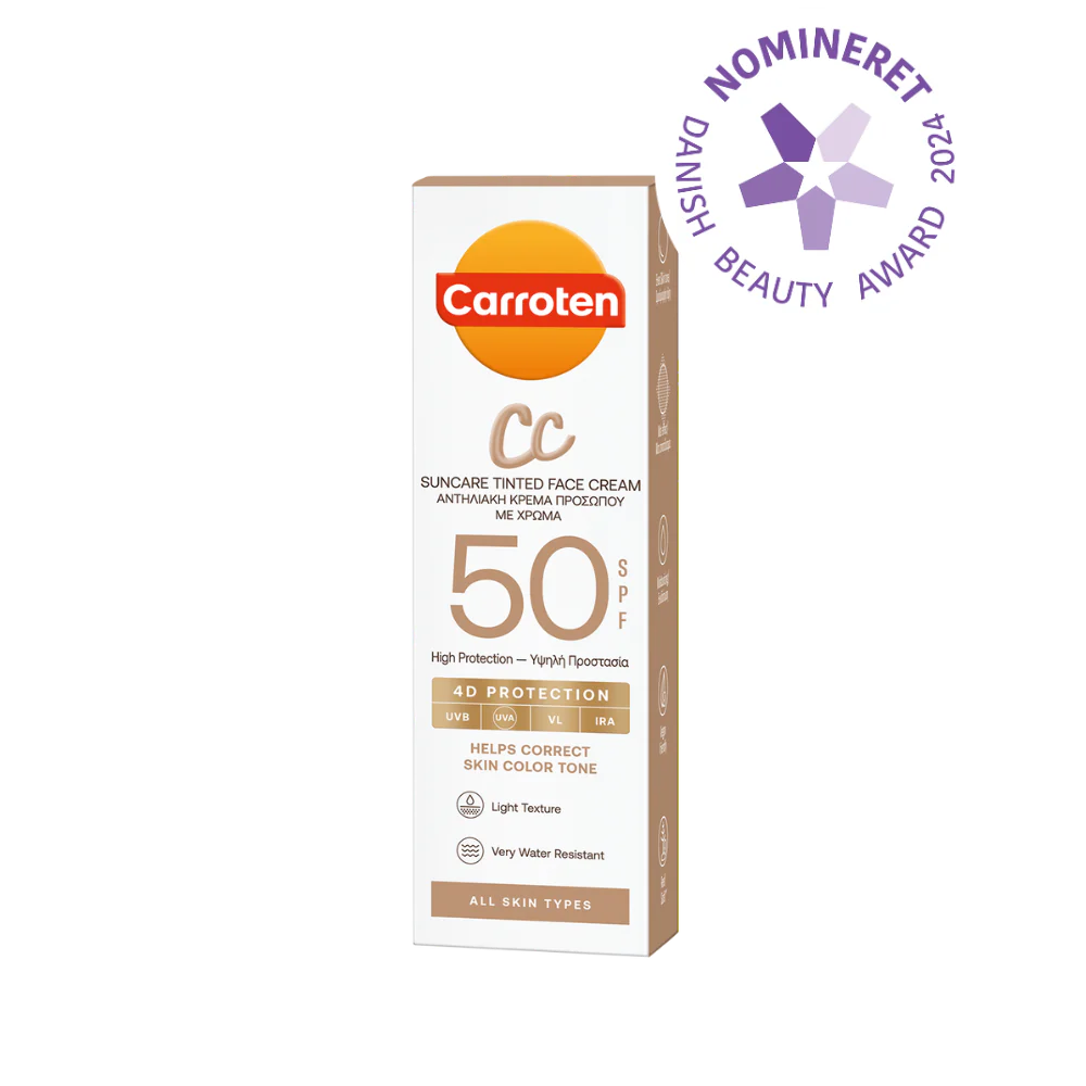 Carroten Cc Face Cream Spf 50 Solcreme Hos Frisøren Baronen