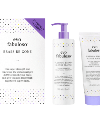 Evo Fabuloso Brass Be Gone Set Hos Frisøren   Baronen