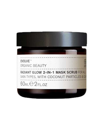 Evolve Radiant Glow  -in-  Mask Scrub 60ml Hos Frisøren   Baronen