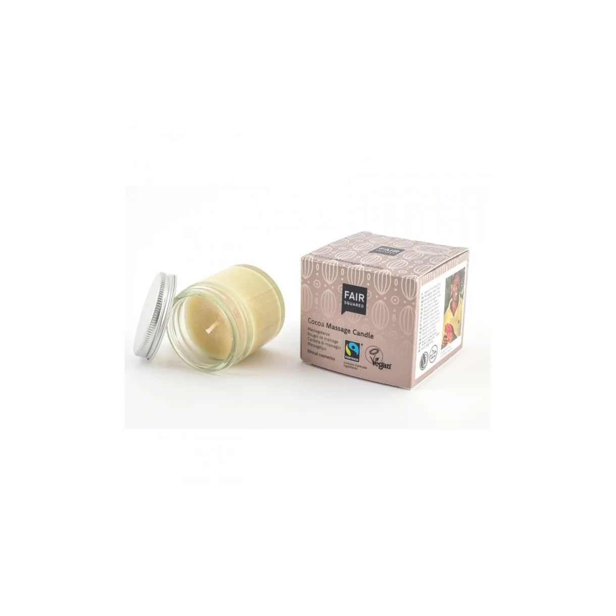 Fair Squared Cocoa Massage Candle Hos Frisøren Baronen