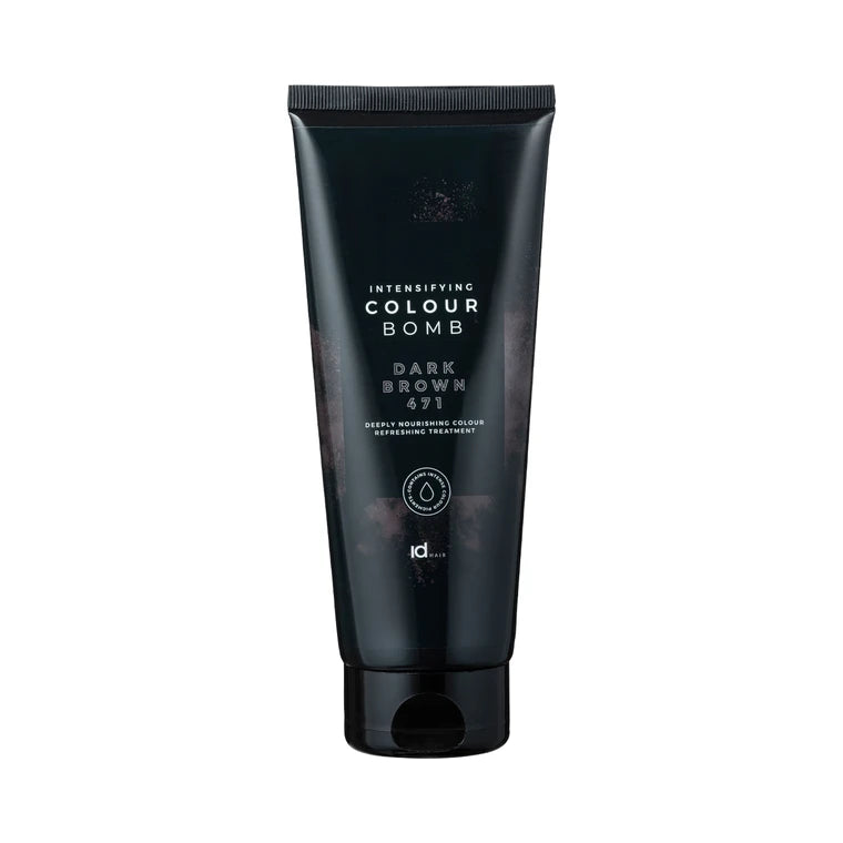 Idhair Colour Bomb Dark Brown 471 200ml Hos Frisøren Baronen