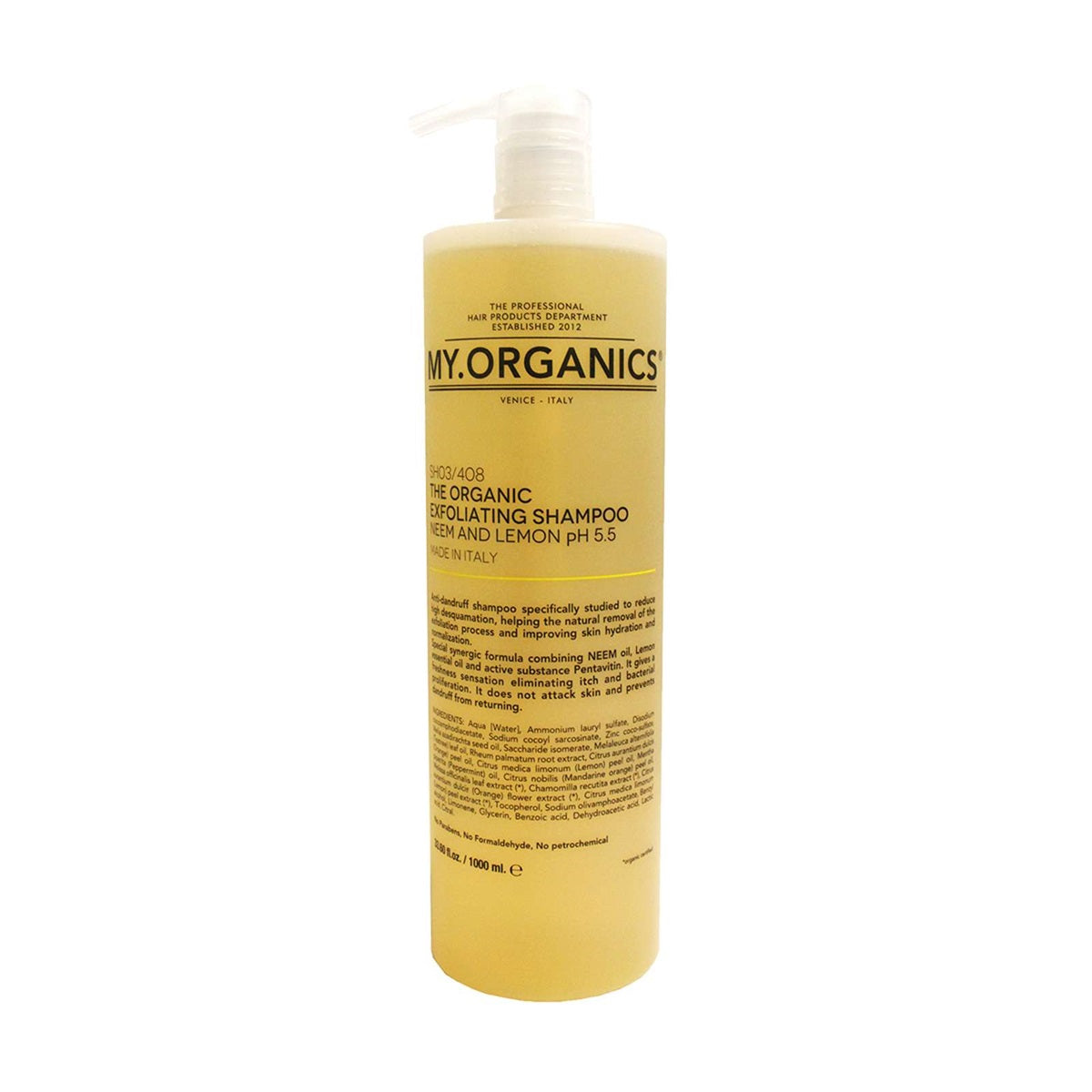 My Organics My Exfoliating Shampoo 1000ml Hos Frisøren Baronen