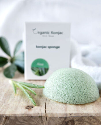 Organic Konjac Svamp Aloe Vera  Tør Hud Hos Frisøren   Baronen