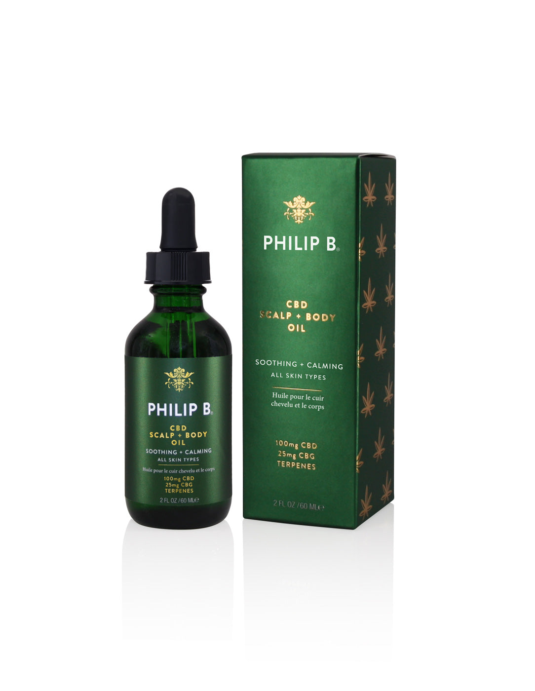 Philip Cbd Scalp Body Oil 60ml Hos Frisøren Baronen