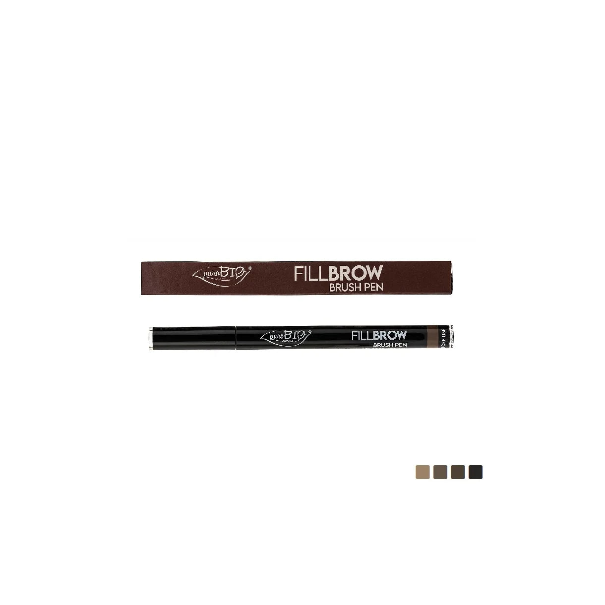 Purobio Cosmetics Fillbrow Brush Pen 03 Hos Frisøren Baronen