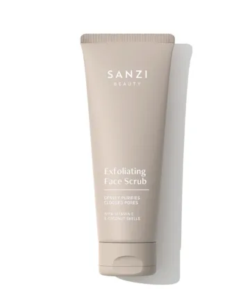 Sanzi Beauty Exfoliating Face Scrub 100ml Hos Frisøren   Baronen