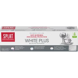 Splat  Tandpasta White Plus Hos Frisøren   Baronen