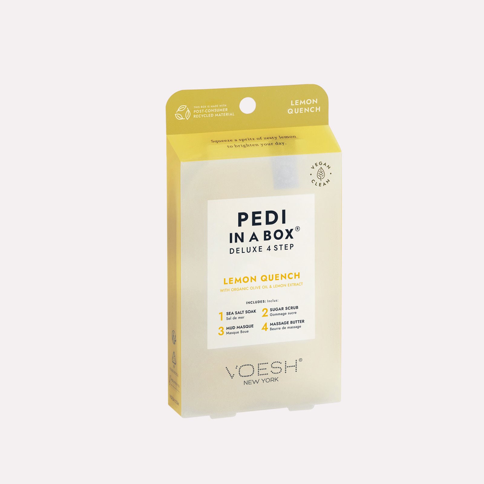 Voesh Pedi In Box Deluxe Lemon Quench Hos Frisøren Baronen