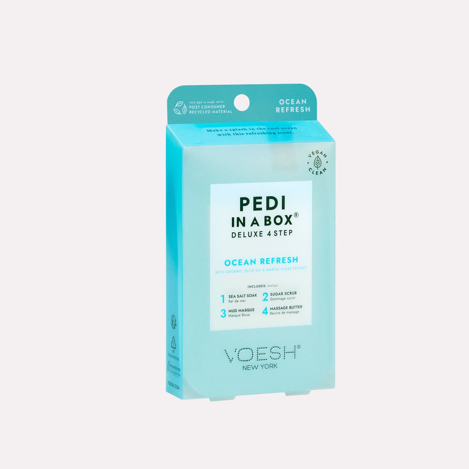 Voesh Pedi In Box Deluxe Ocean Refresh Hos Frisøren Baronen