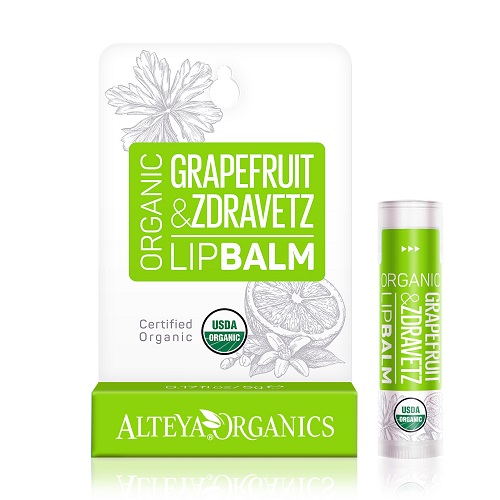 Alteya Organics Grapefruit Zdravetz Lip Balm