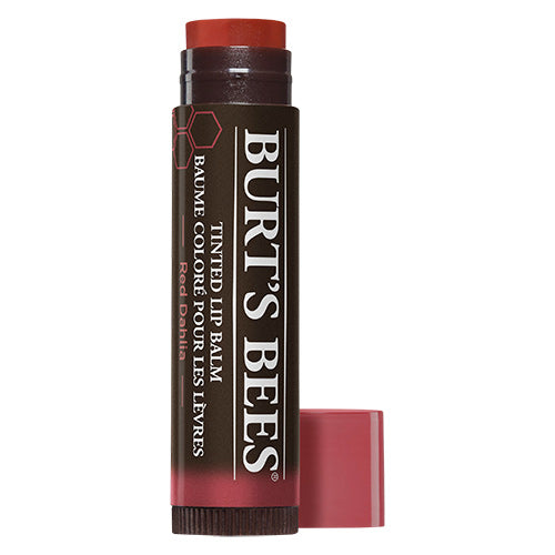 Burt 39   Bees Lip Balm Farvet Red Dahlia