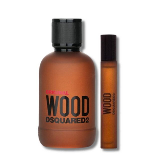 Dsquared2 Wood Pour Homme Eau De Parfum Sæt 100 Ml   10 Ml