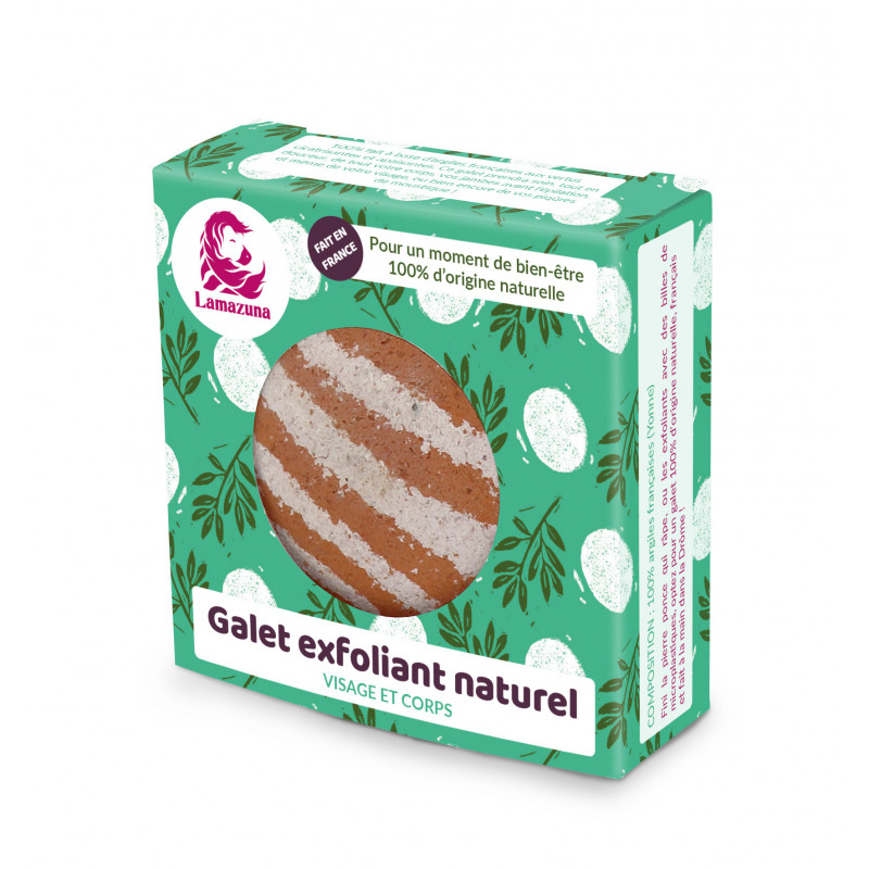 Lamazuna Naturlig Peeling Sten Af Ler