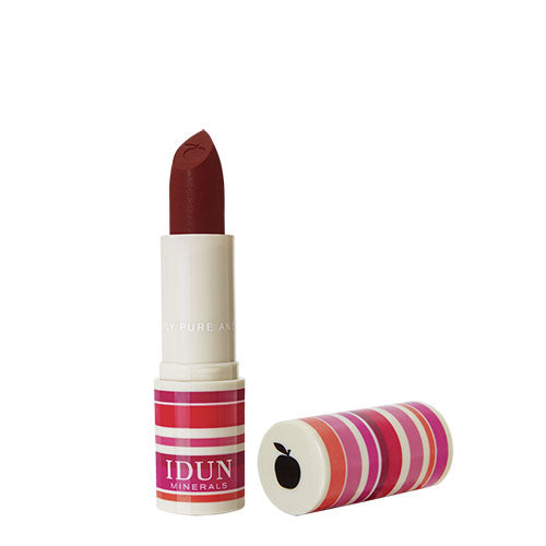 - Veganskidun Minerals Matte Lipstick Vinbär 105