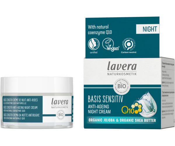 - Vegansklavera Night Cream Q10 Basis Sensitiv